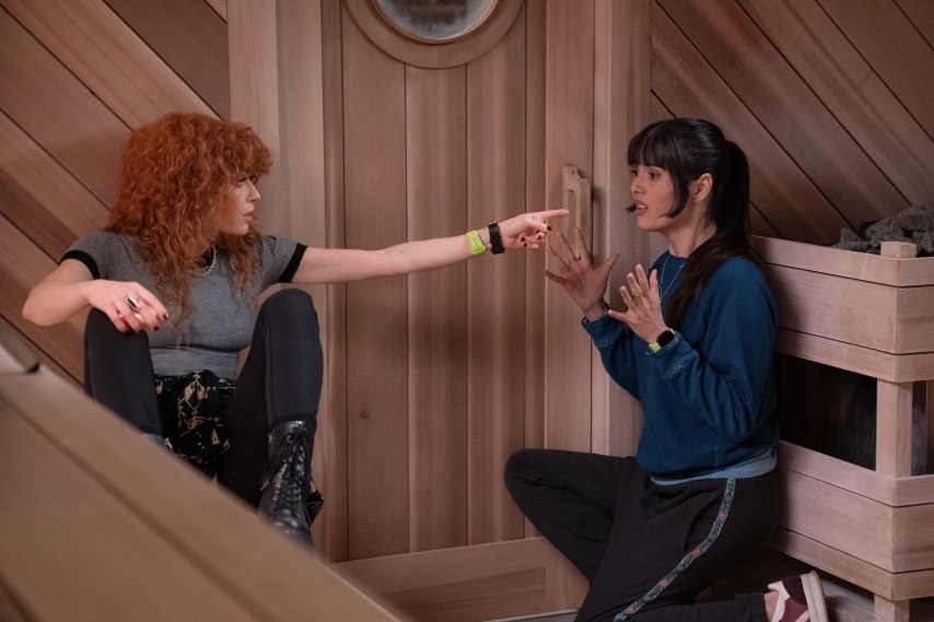 poker face season 2 trailer (l-r) Natasha Lyonne as Charlie Cale, Patti Harrison -- (Photo by: Ralph Bavaro/PEACOCK)
