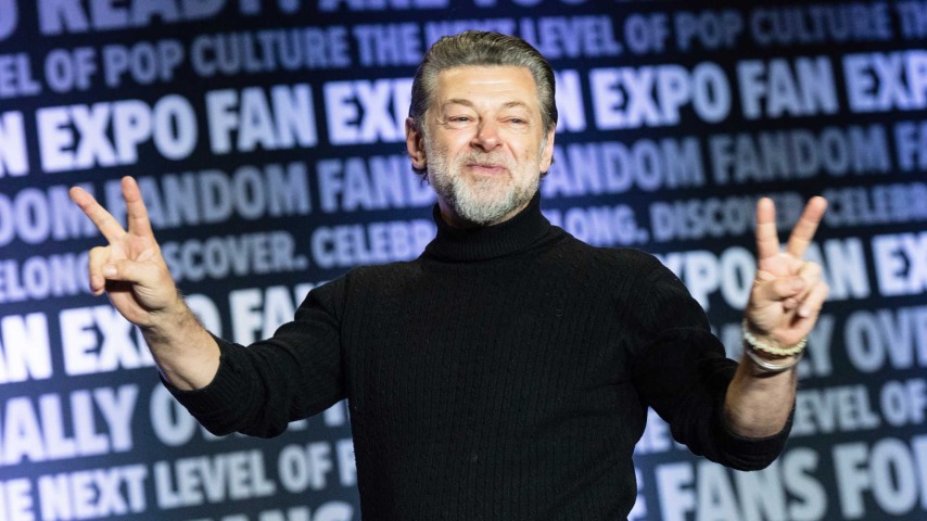 NEW ORLEANS, LOUISIANA - JANUARY 12: Andy Serkis attends 2025 FAN EXPO at Ernest N. Morial Convention Center on January 12, 2025 in New Orleans, Louisiana. (Photo by Erika Goldring/Getty Images)