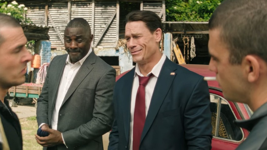 Idris Elba and John Cena in Heads Of State