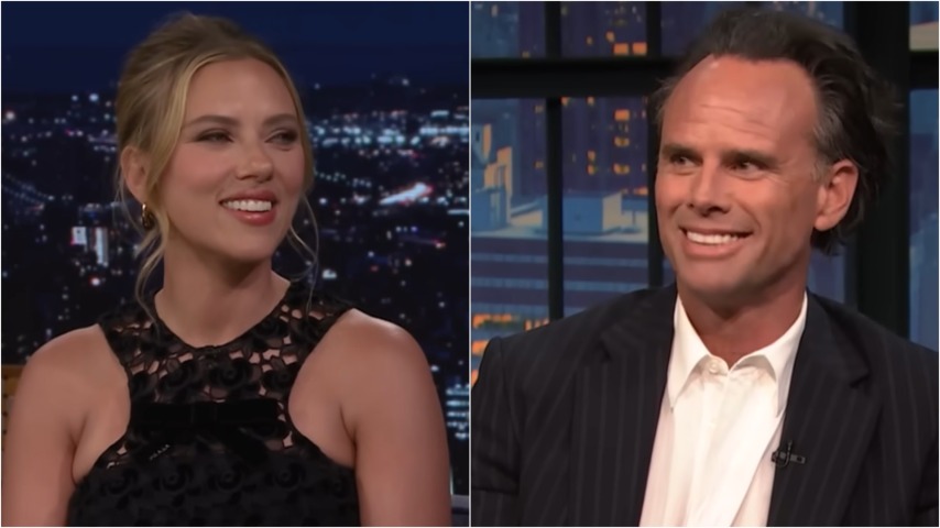 Walton Goggins and Scarlett Johansson will close out SNL 50