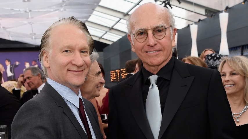Bill Maher and Larry David in 2016, Credit: Larry Busacca/VF16/WireImage