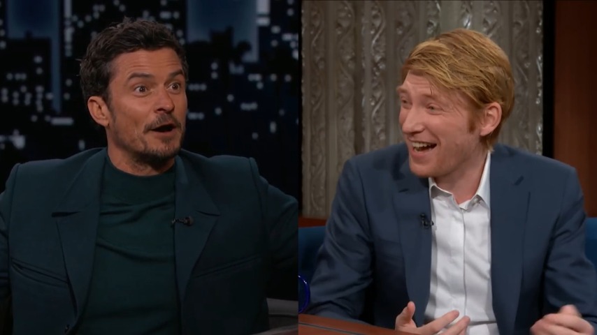 Orlando Bloom; Domhnall Gleeson