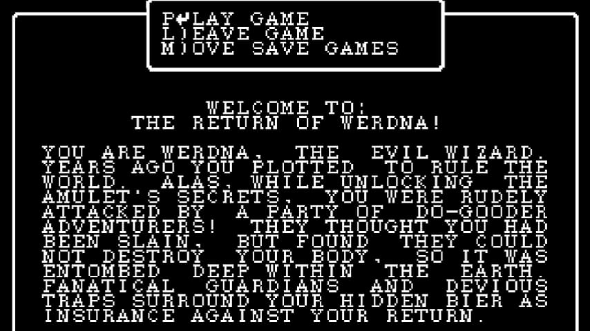 Wizardry 4, Screenshot: Sir-Tech