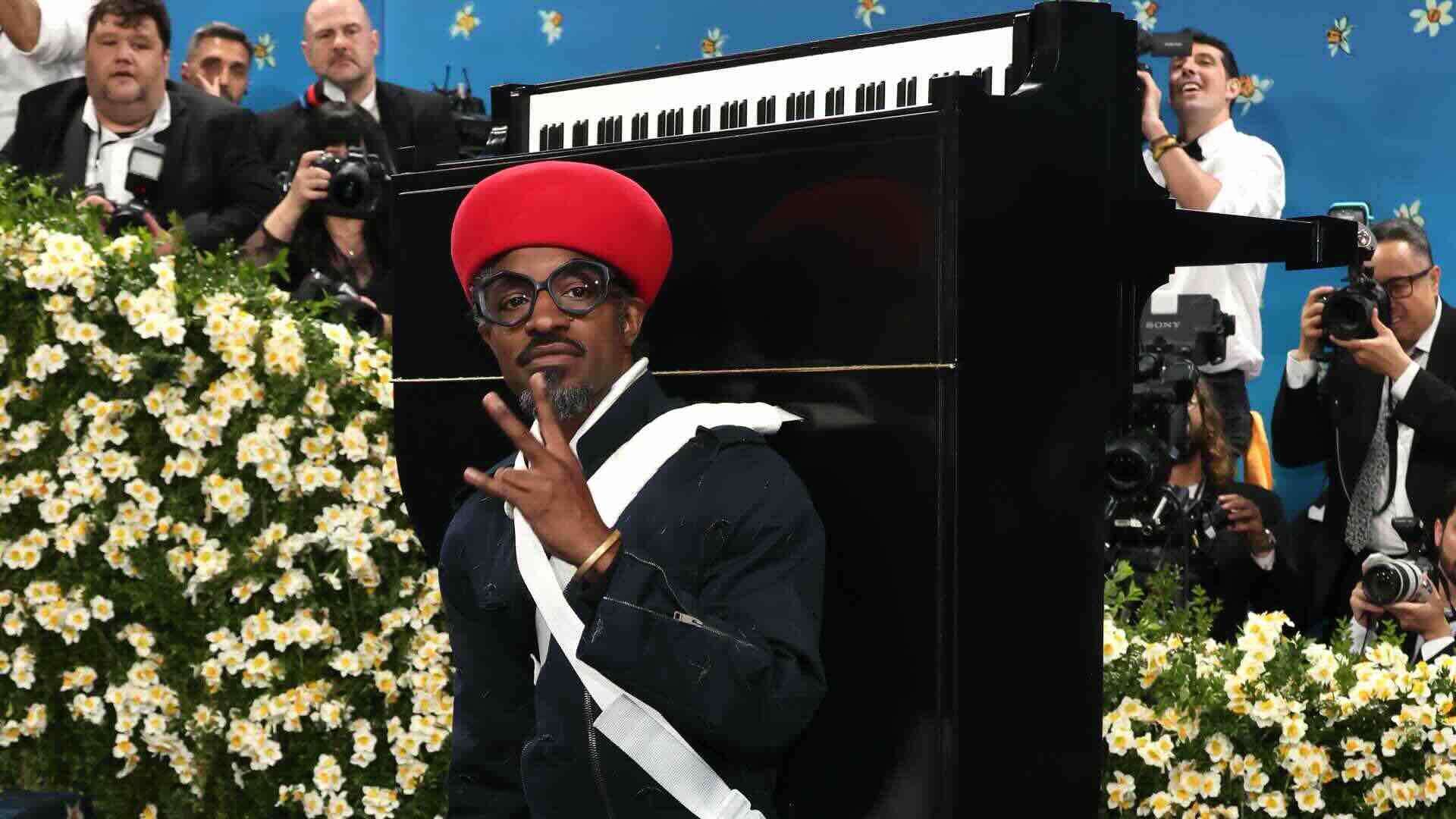 André 3000 releases 7 piano sketches EP to complement Met Gala look