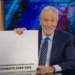 Jon Stewart tries, fails to ignore Trump's distractions