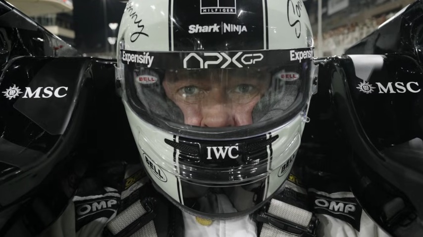 F1 may be a commercial, but it sure is a pretty commercial