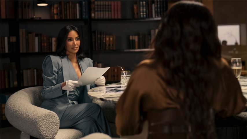 Kim Kardashian isn't a lawyer, but she plays one in the All's Fair teaser