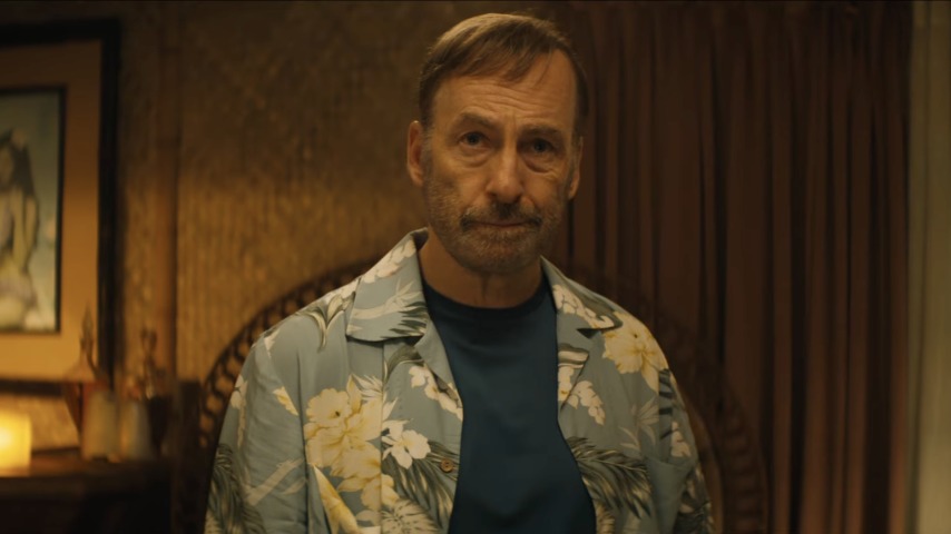 Bob Odenkirk just so happens to vacation in a drug den in Nobody 2 trailer