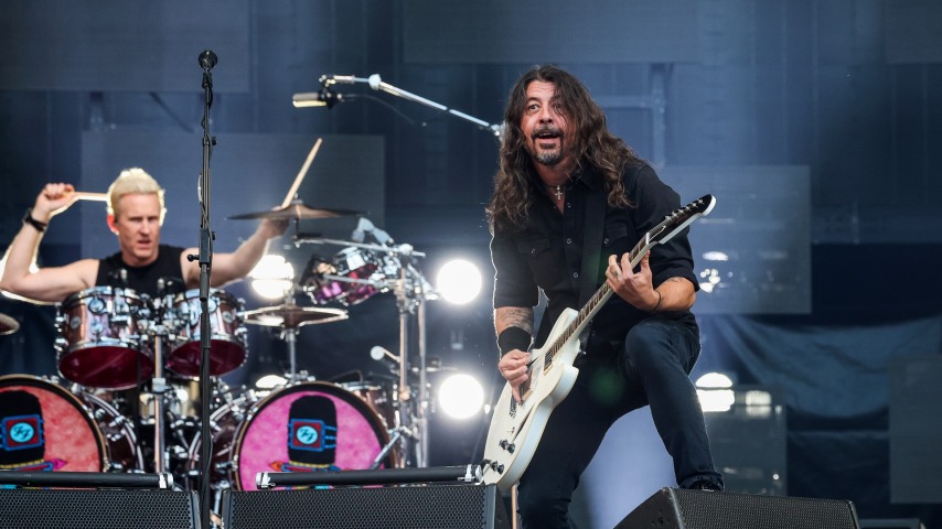 There goes Foo Fighters' new drummer