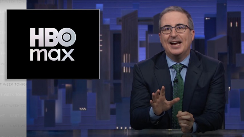 John Oliver gladly bites the HBO Max hand in Last Week Tonight segment