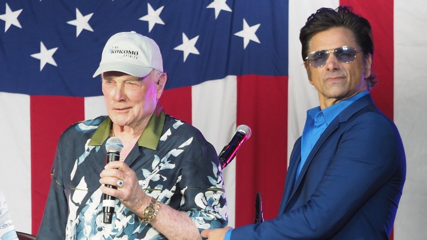 Obviously, John Stamos is joining The Beach Boys on tour this summer