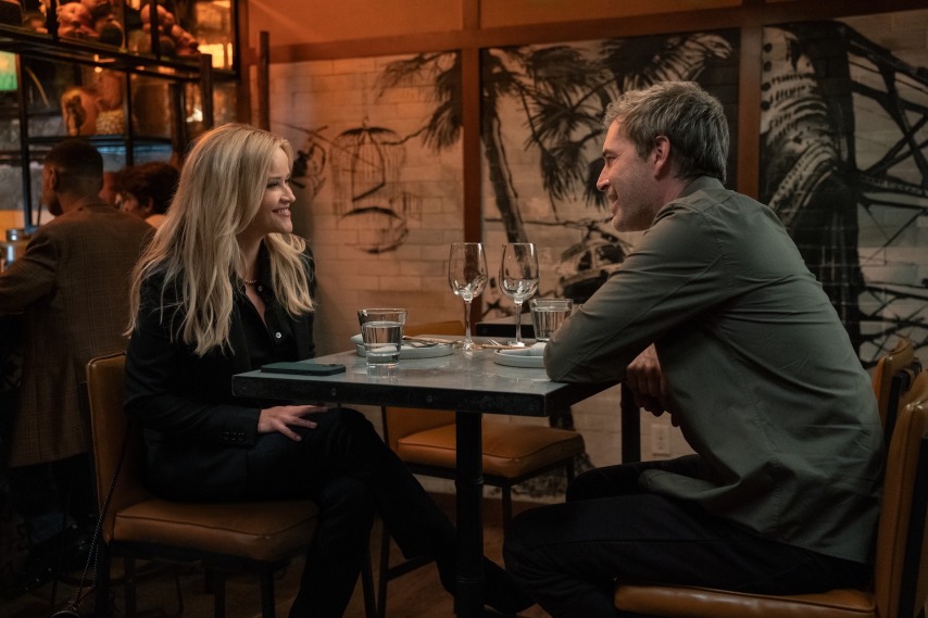 Reese Witherspoon and Mark Duplass in The Morning Show season four first look