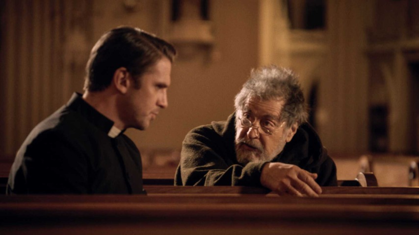 As far as low-rent exorcists go, Al Pacino is no Russell Crowe