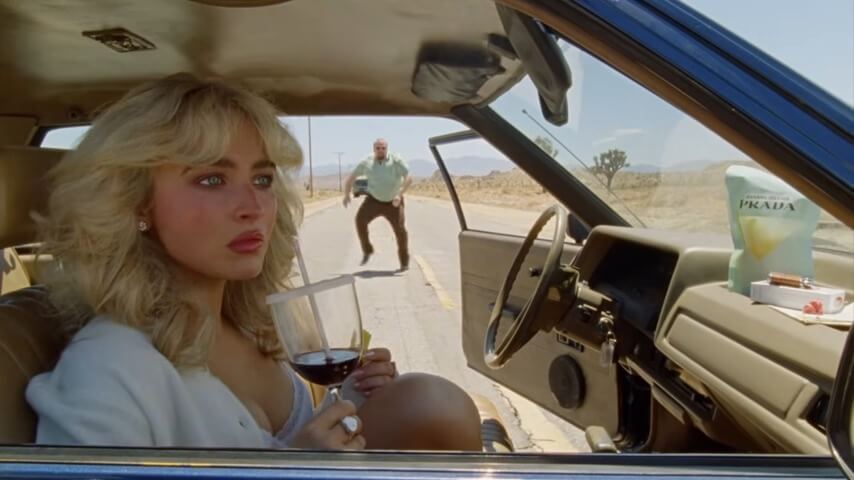 Sabrina Carpenter takes a wacky road trip in new 