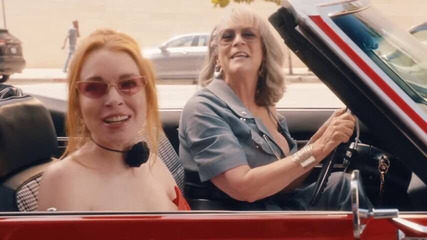 Lindsay Lohan and Jamie Lee Curtis go full Gen Z in Freakier Friday trailer