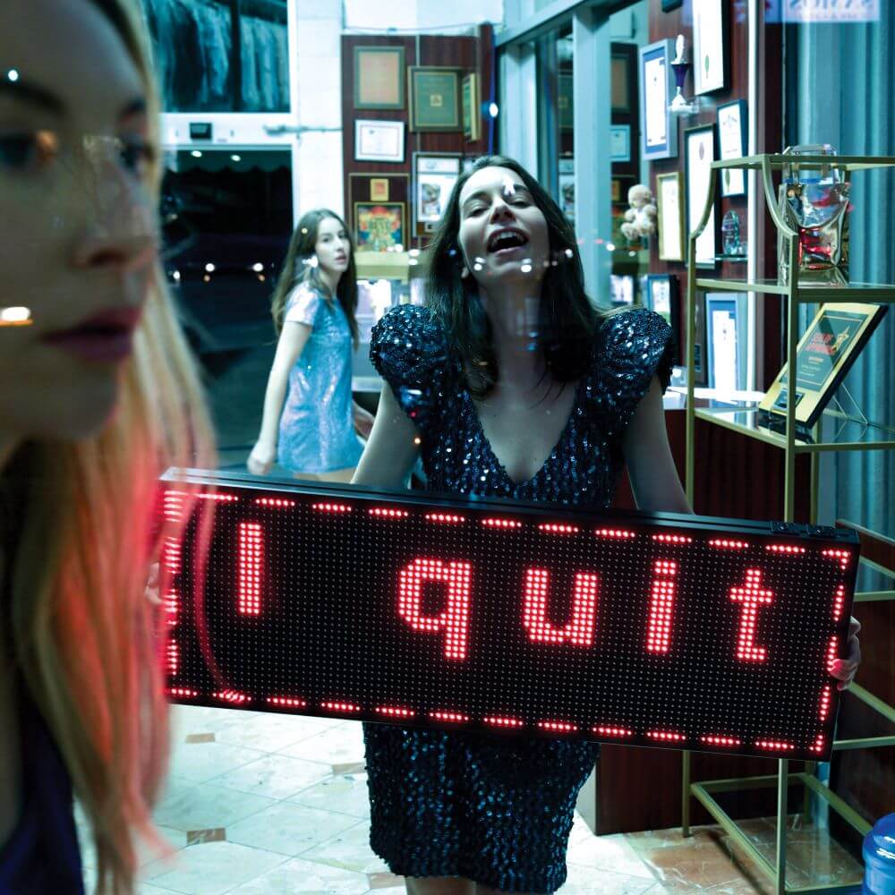 On I Quit, HAIM goes through a bumpy post-breakup transitional phase