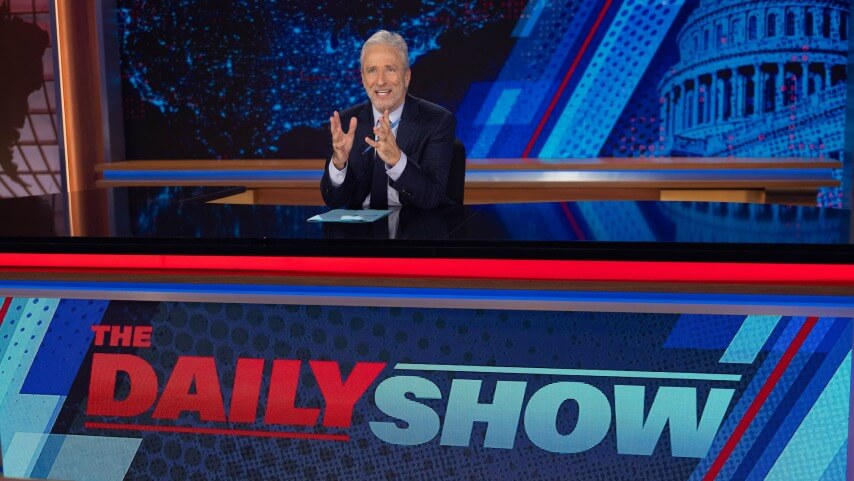 Jon Stewart apologizes for having way too much to talk about on The Daily Show