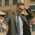 Tom Hiddleston lets the rhythm move him in exclusive The Life Of Chuck clip