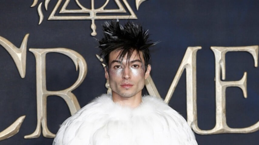 Ezra Miller teases