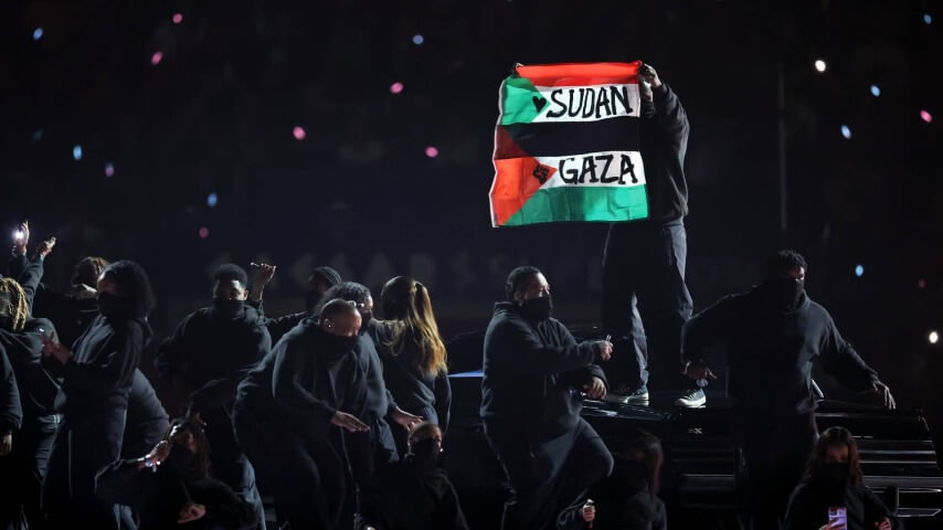 Protester from Kendrick Lamar’s Super Bowl performance arrested