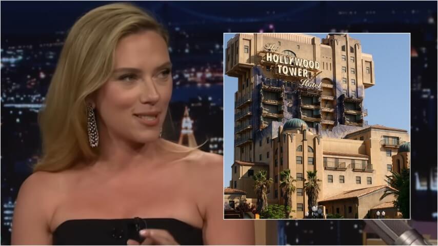 Scarlett Johansson hasn't forgotten her Tower Of Terror movie