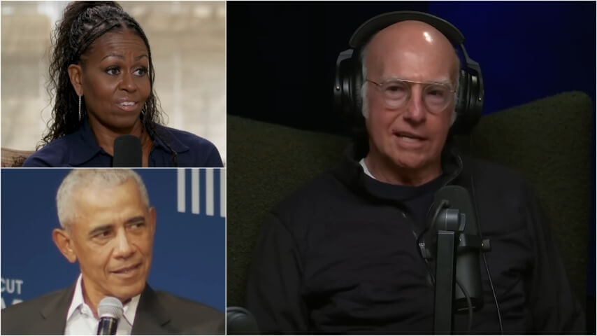 Larry David, the Obamas plan American history HBO comedy