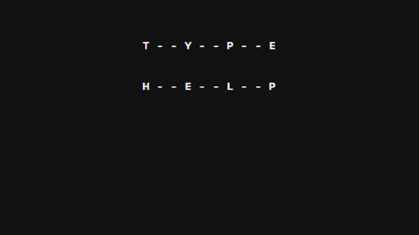 Type Help is a perfect example of why mystery games are so damn good right now