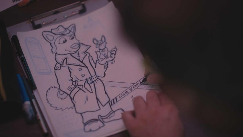 A Furry Detective gets a fursona origin story in exclusive clip from new true crime series