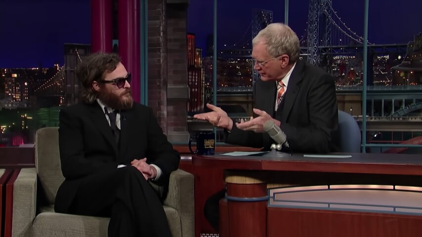 Joaquin Phoenix calls infamous David Letterman interview one of the worst nights of his life