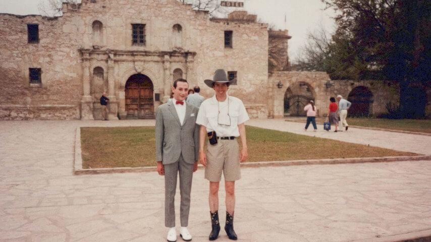 Pee-wee's bike finally makes it to the Alamo