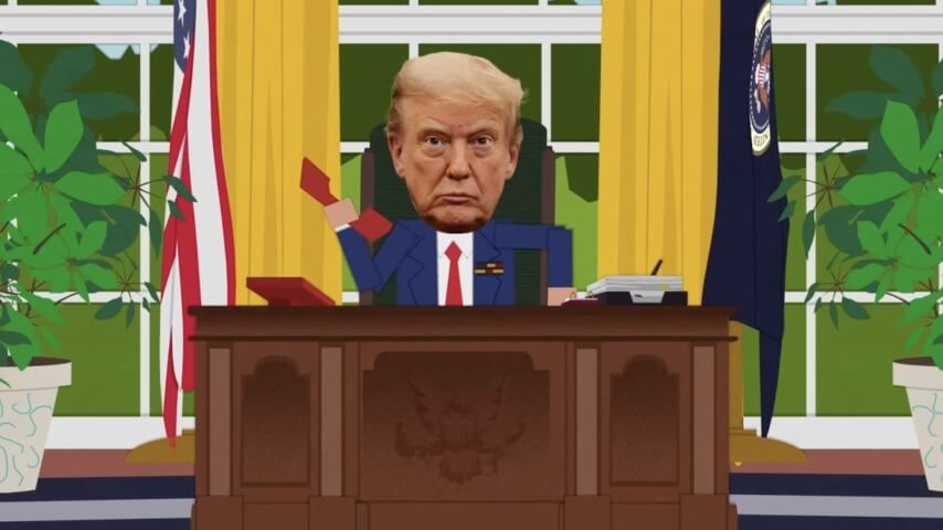 Infamously thin-skinned president takes South Park's bait