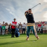 Adam Sandler's at least shooting par with Happy Gilmore 2