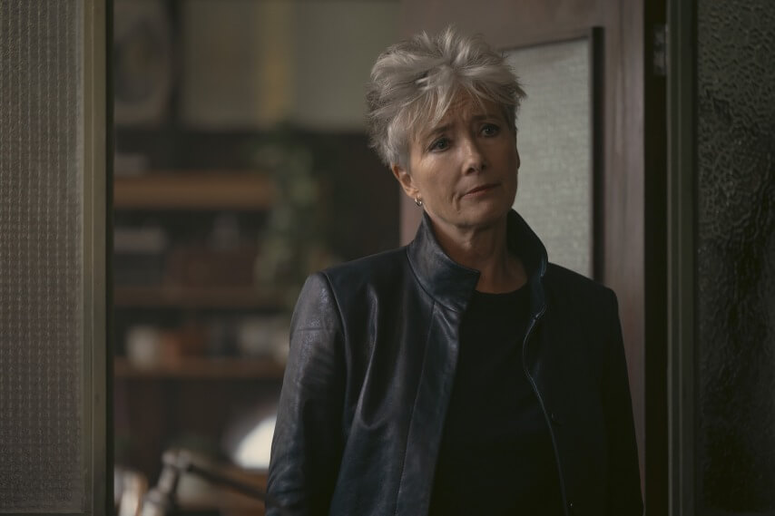 Emma Thompson in Down Cemetery Road (Photo courtesy Apple TV+)