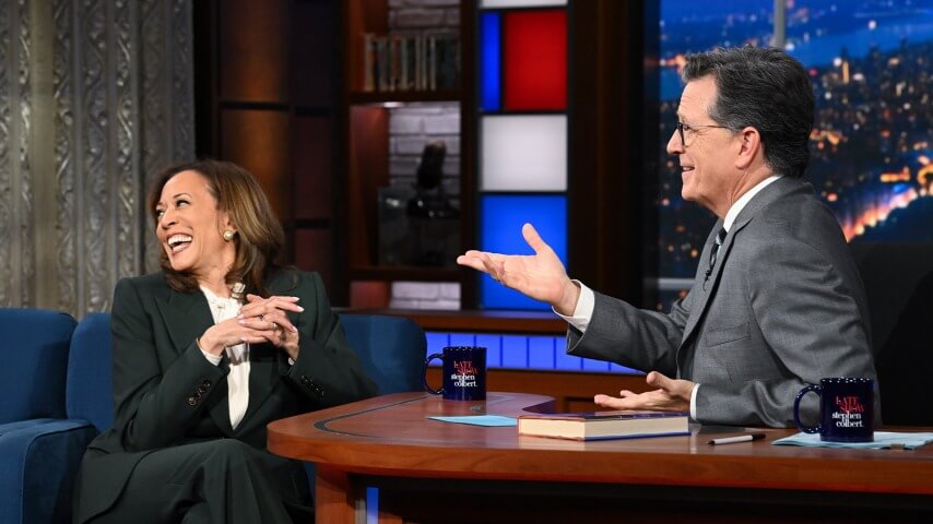 Kamala Harris brings the fun back to late-night, declares American system 