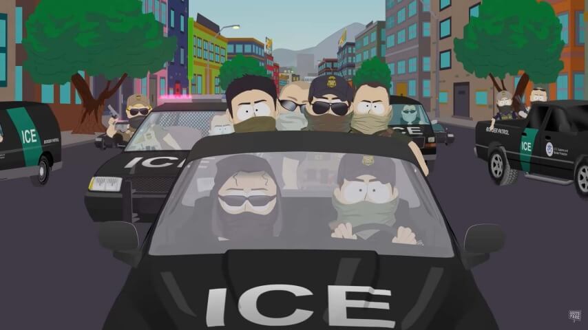 South Park tells ICE to 