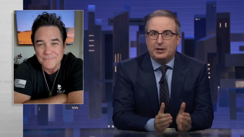 John Oliver roasts Dean Cain for joining ICE, ICE for needing Dean Cain
