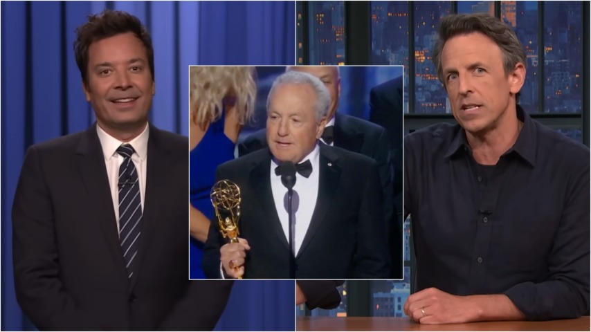 Lorne Michaels has been assured that Jimmy Fallon and Seth Meyers' shows are safe