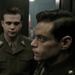 Rami Malek is a psychiatrist tasked with an infamous patient in Nuremberg teaser