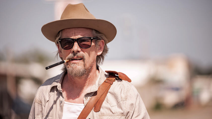 Sterlin Harjo and Ethan Hawke kill it in FX's comedy noir The Lowdown