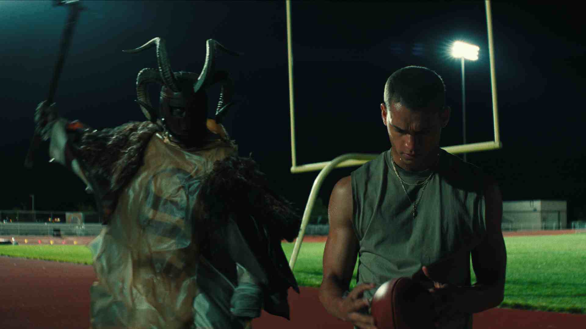 Him fumbles its football horror story