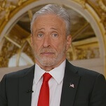 Jon Stewart leads late-night's Trump pushback with a classic Daily Show hypocrisy-off
