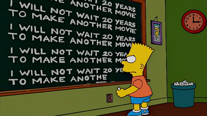 A new Simpsons movie is coming just 20 years after the last one