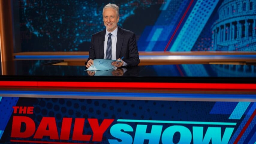 Jon Stewart explains how mass shootings became a political blame game