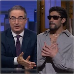 John Oliver mocks the idea that a Bad Bunny halftime show should be controversial