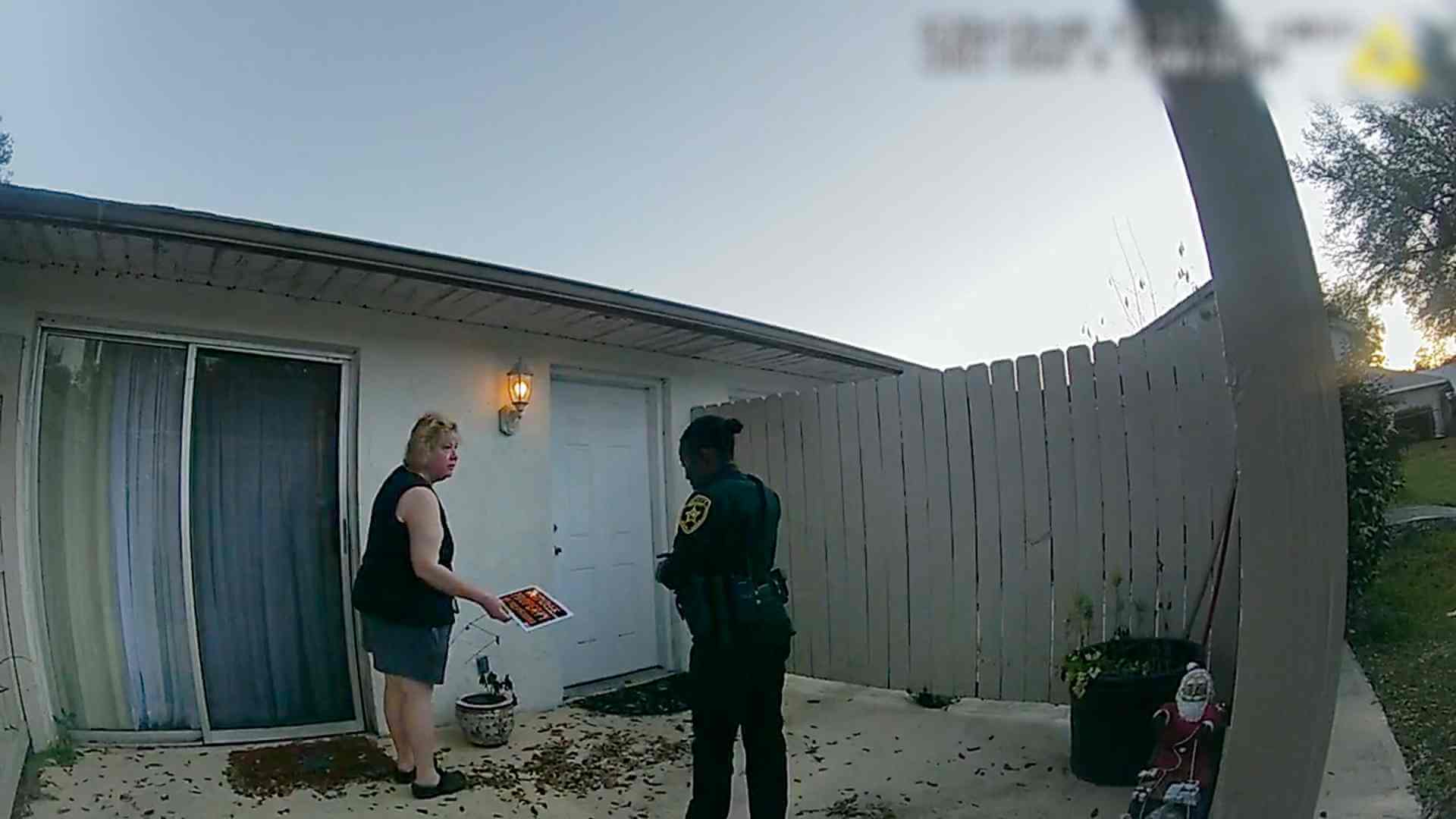 The Perfect Neighbor stares helplessly at a perfectly ordinary American murder