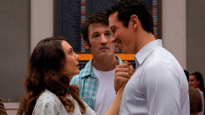 Elizabeth Olsen mulls afterlife with Miles Teller or Callum Turner in Eternity trailer