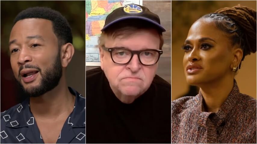Michael Moore, Ava DuVernay, John Legend and more join artistic Trump protest