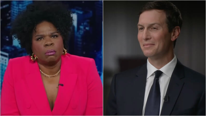 Leslie Jones remembers Jared Kushner refusing to eat off the same plate as her