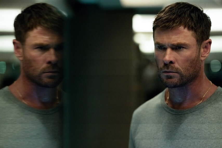 Chris Hemsworth in Crime 101 (Photo: Dean Rogers/Amazon MGM Studios)