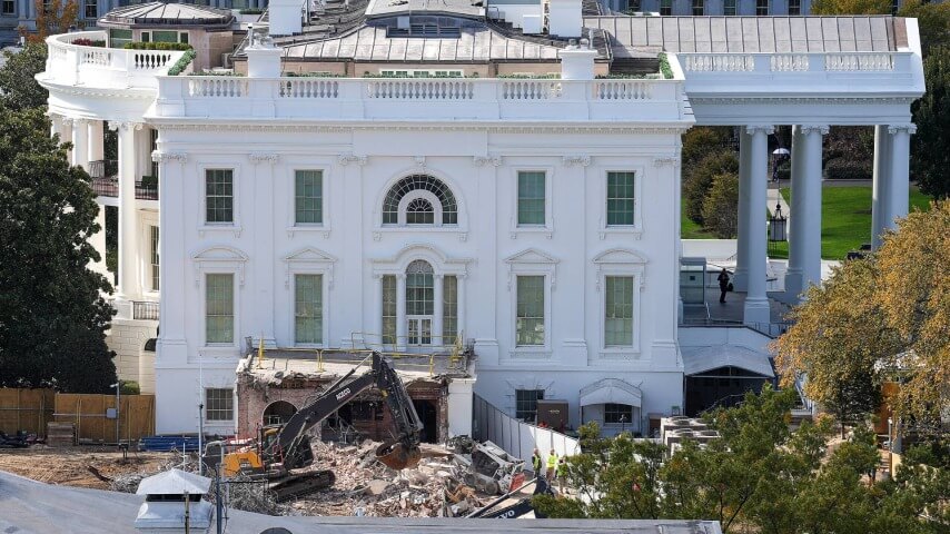 Apple, Amazon, Comcast among funders of White House movie theater demolition